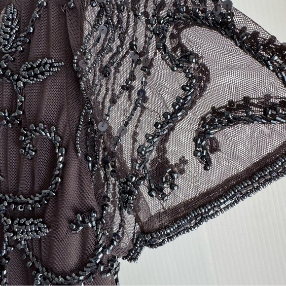 Pisarro Nights Black and Silver Embellished Dress **see note - Picture 12 of 15